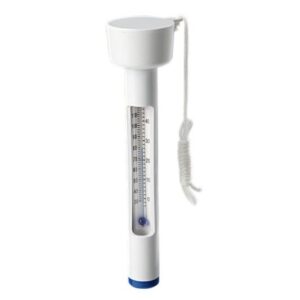 Thermomètre Luxe rond blanc