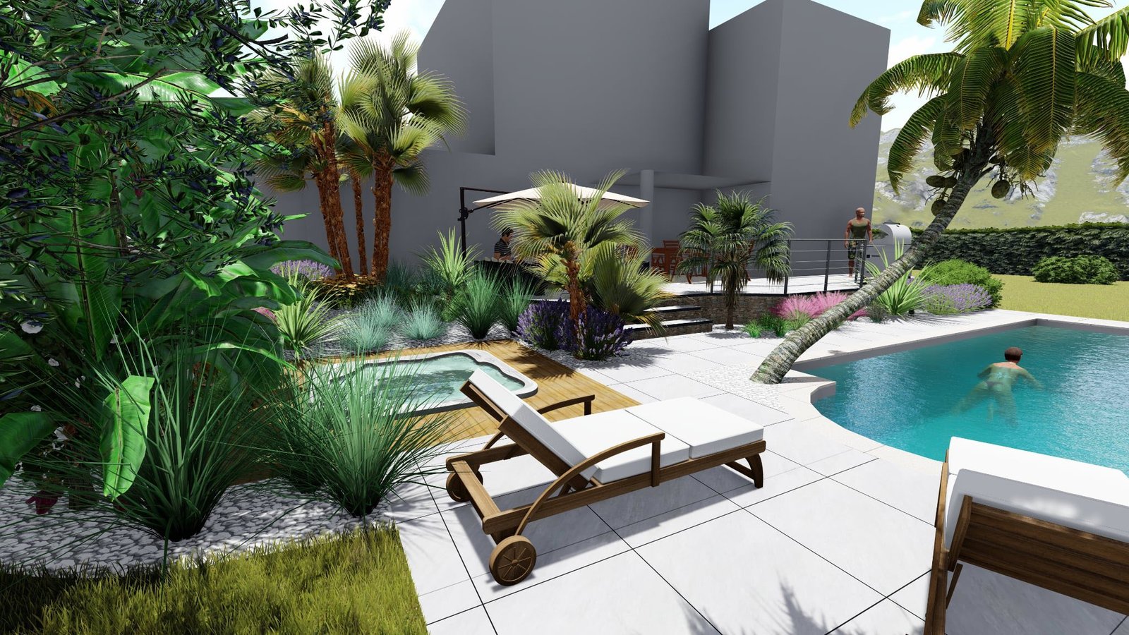 Plans en infographie 3D - Villette-de-Vienne